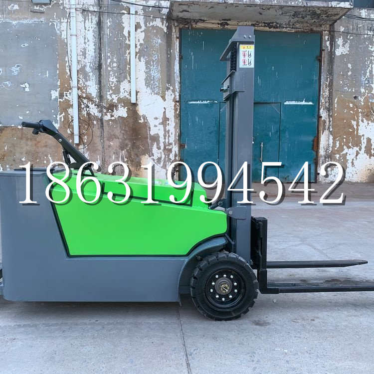 黄梅县小型电动叉车1吨2吨步行站驾式电瓶堆高充电装卸车液压升降车铲车